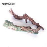NOMOYPET Decor Terrarium Landscape Resin Tree Branch Reptile Hide Climbing (2 Sizes)